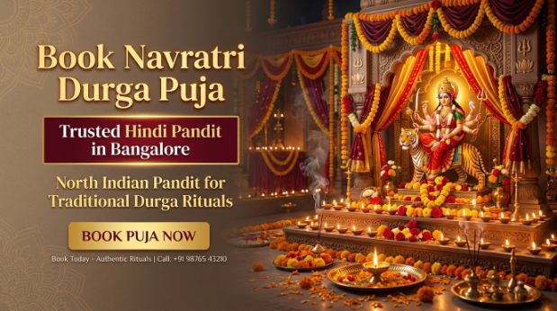 Navratri Durga puja in Bangalore with Namo Hindi Puja - Best Hindi Pandit
